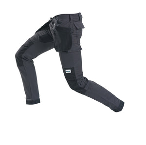 Pantalon de travail stretch BITCO RIJN – Durable, déperlant à l'eau et à l'huile, renforcé avec CORDURA®