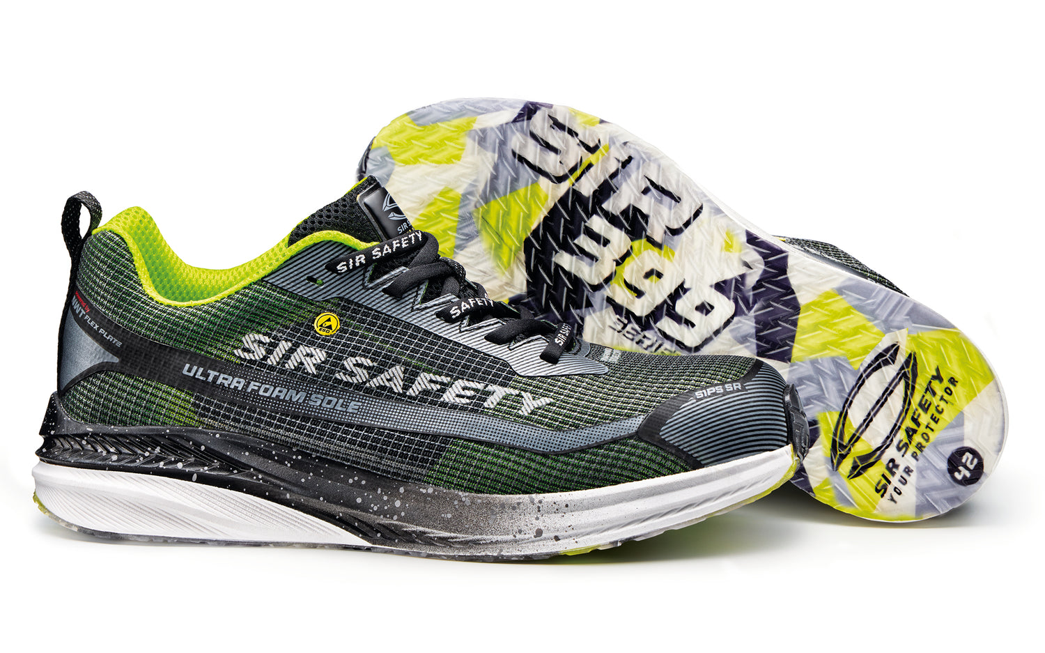 Chaussures de sécurité SIR SAFETY EXOTIC S1PS SR HOMME - Chaussure de travail - Embout en nano fibre de verre et semelle intermédiaire NWT