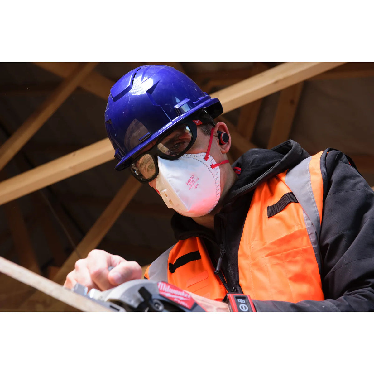 Milwaukee BOLT™ 100 Vented Safety Helmet - Blue