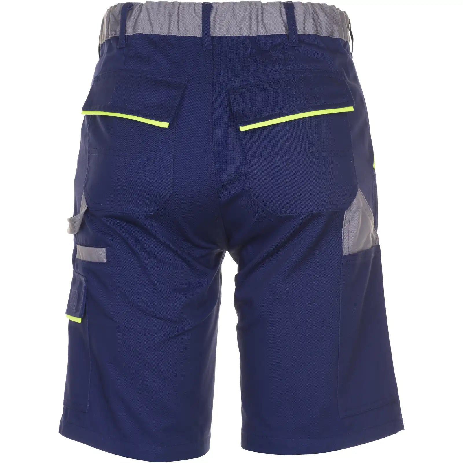 Planam Visline Shorts marine/gelb/zink XS marine/gelb/zink - Produktbild ohne Model