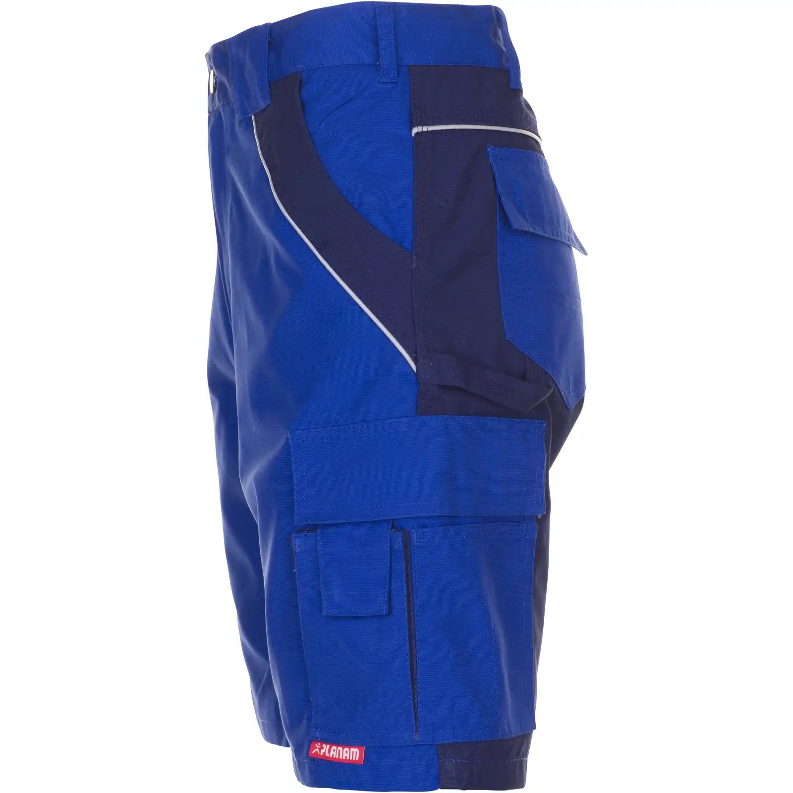 Planam Plaline Shorts kornblumenblau/marine XS kornblumenblau/marine - Produktbild ohne Model