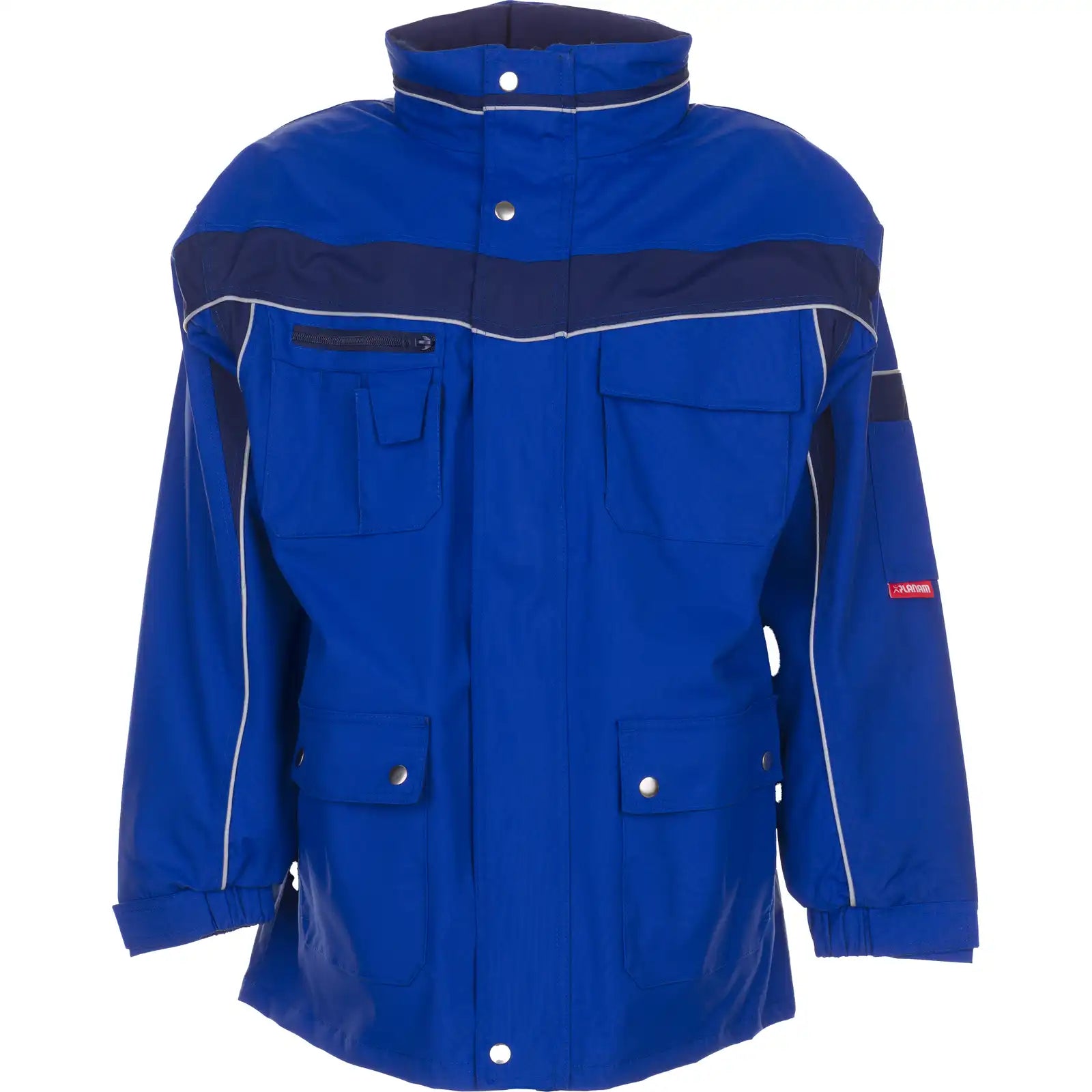 Planam Plaline Allwetterjacke kornblumenblau/marine XS kornblumenblau/marine - Vorschaubild