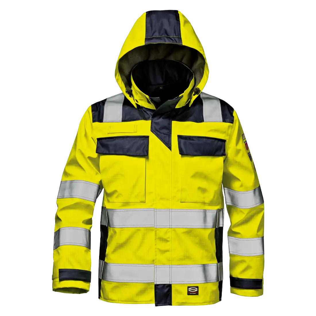 MICROLINES SPRING JACKET - Class 3 - Reflective Band - Detachable Hood - Image 1