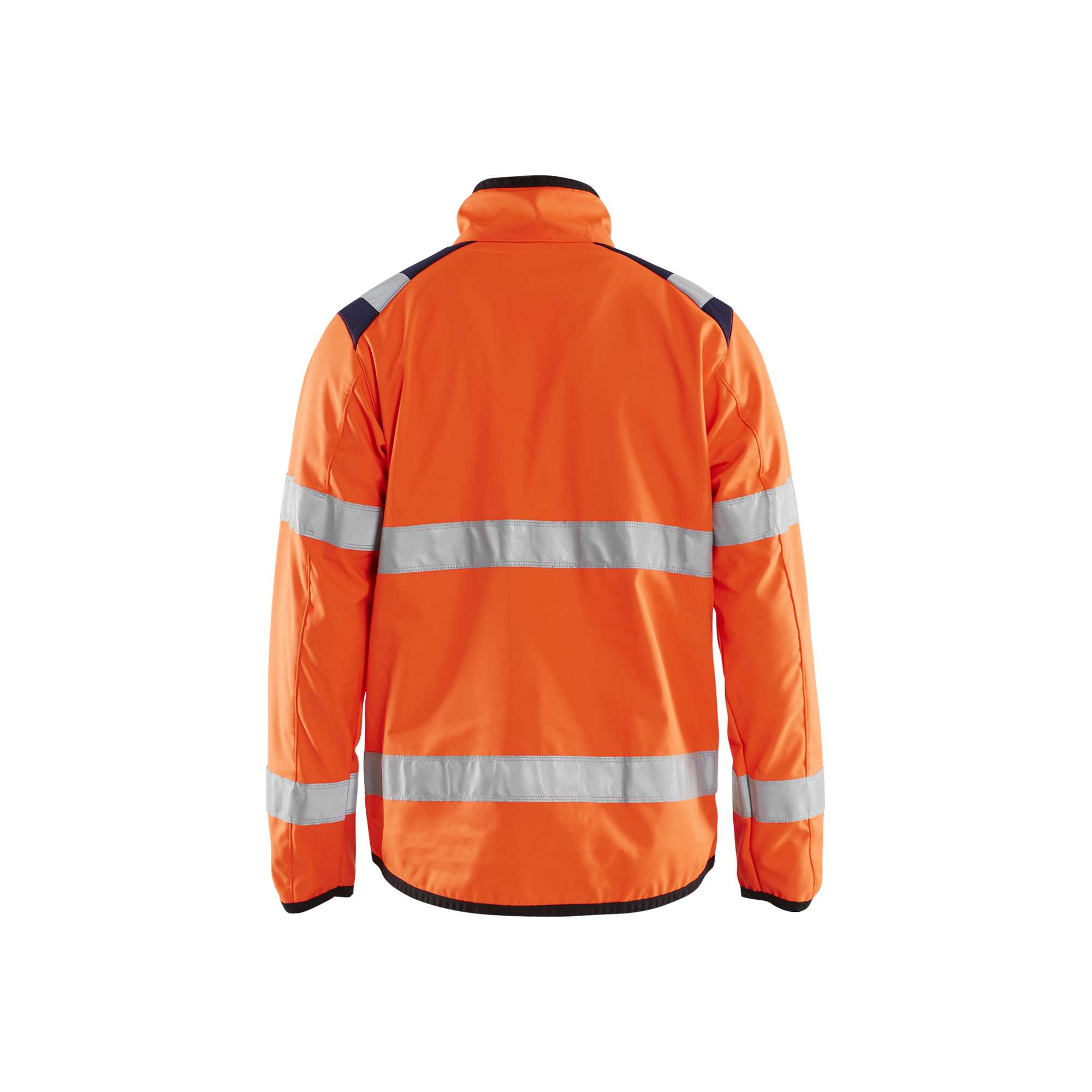 BLAKLADER 48772516 Hi Vis Softshell Jacket Hi Vis Reflective Softshell Work Jacket MEN - Water Repellent