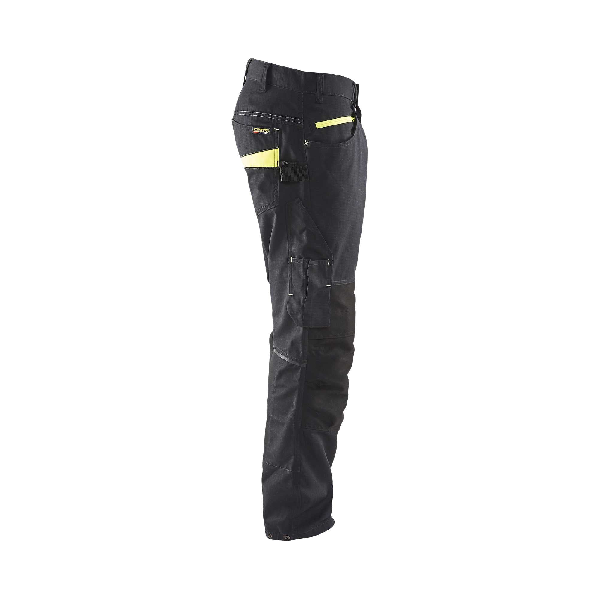 BLAKLADER 14951330 | Service Trousers with Stretch Work Trousers Men - Ripstop Fabric