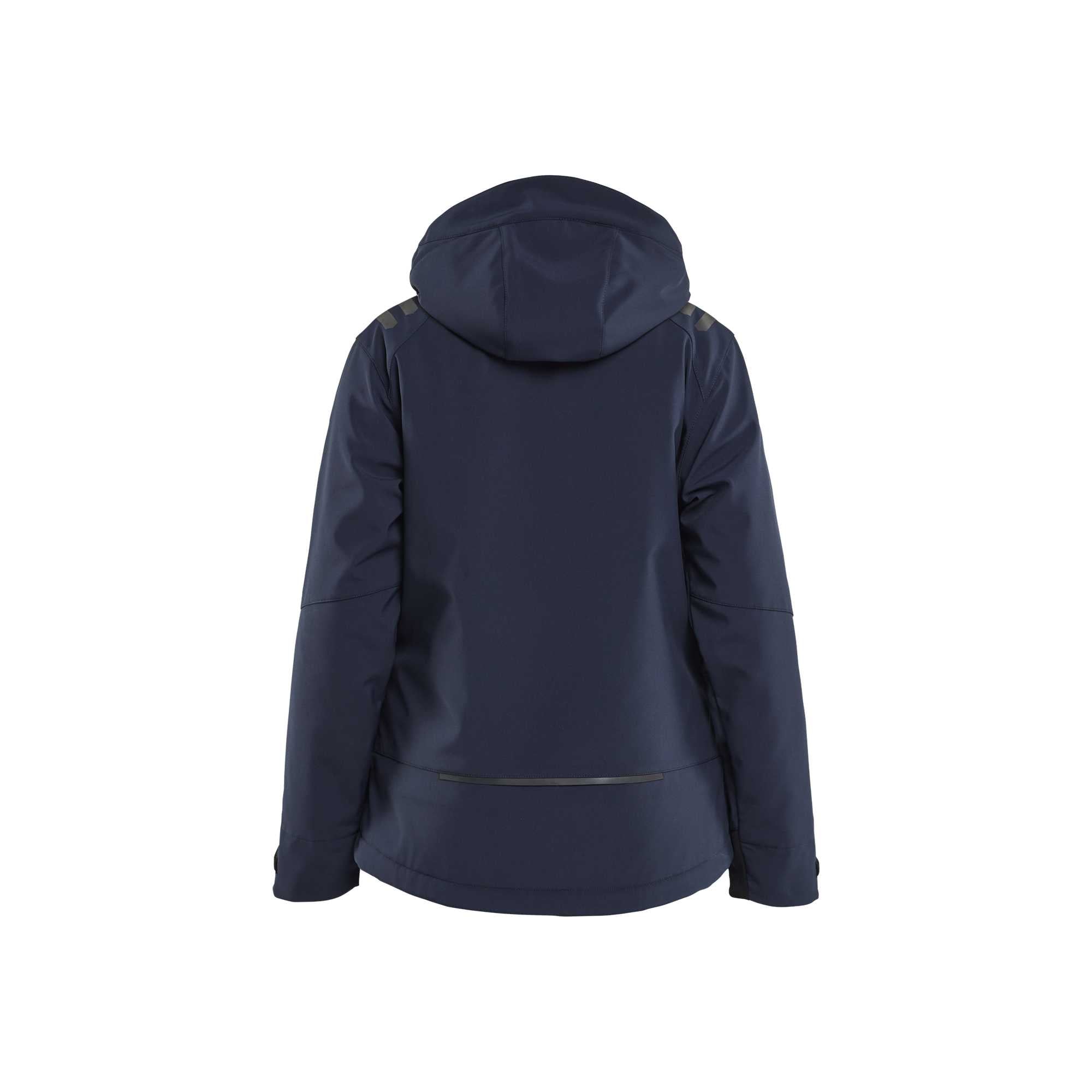 BLAKLADER 47512513 Women’s Lightweight Lined Winter Jacket Softshell Hi Vis Reflective Softshell Work Jacket WOMEN - Waterproof