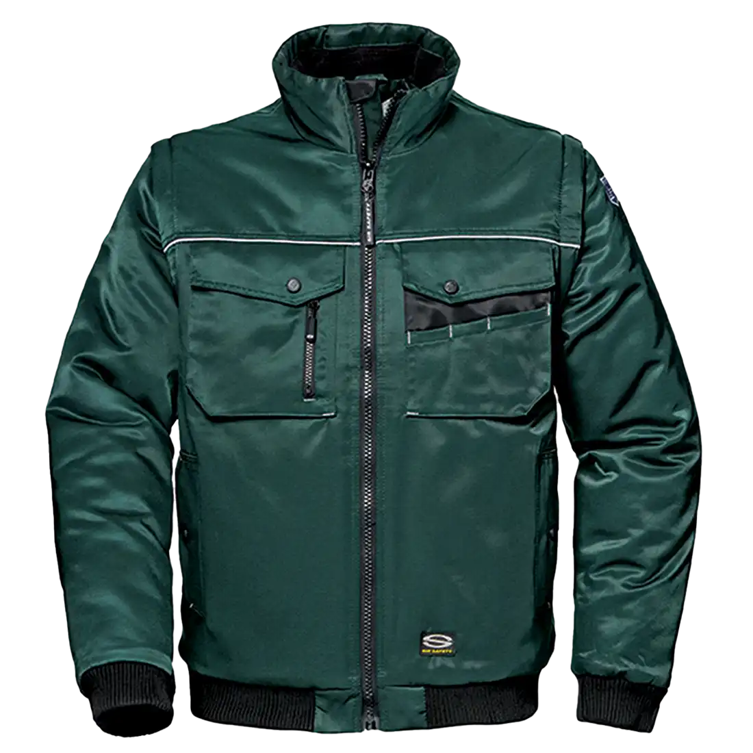 PATRIOT BLOUSON Jacket - Reflective Piping - Detachable Sleeves - Breathable Fabric - Image 1