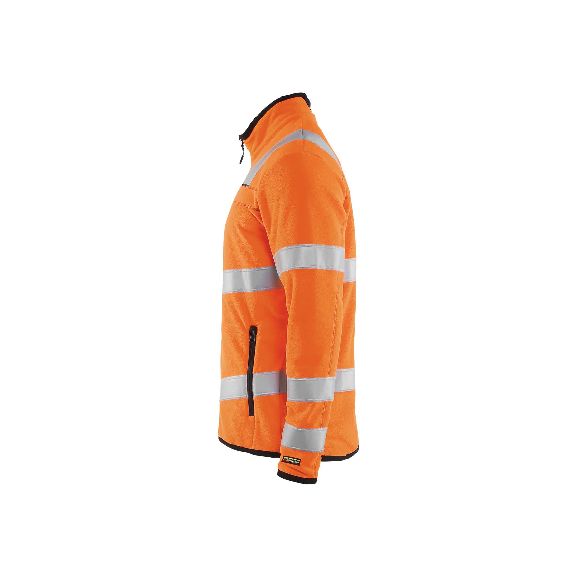 BLAKLADER 49411010 Hi Vis Microfleece Jacket Work Jacket MEN - Antipilling