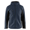 BLAKLADER 47532516 Softshell Jacket with Hood Softshell Work Jacket MEN - Water Repellent