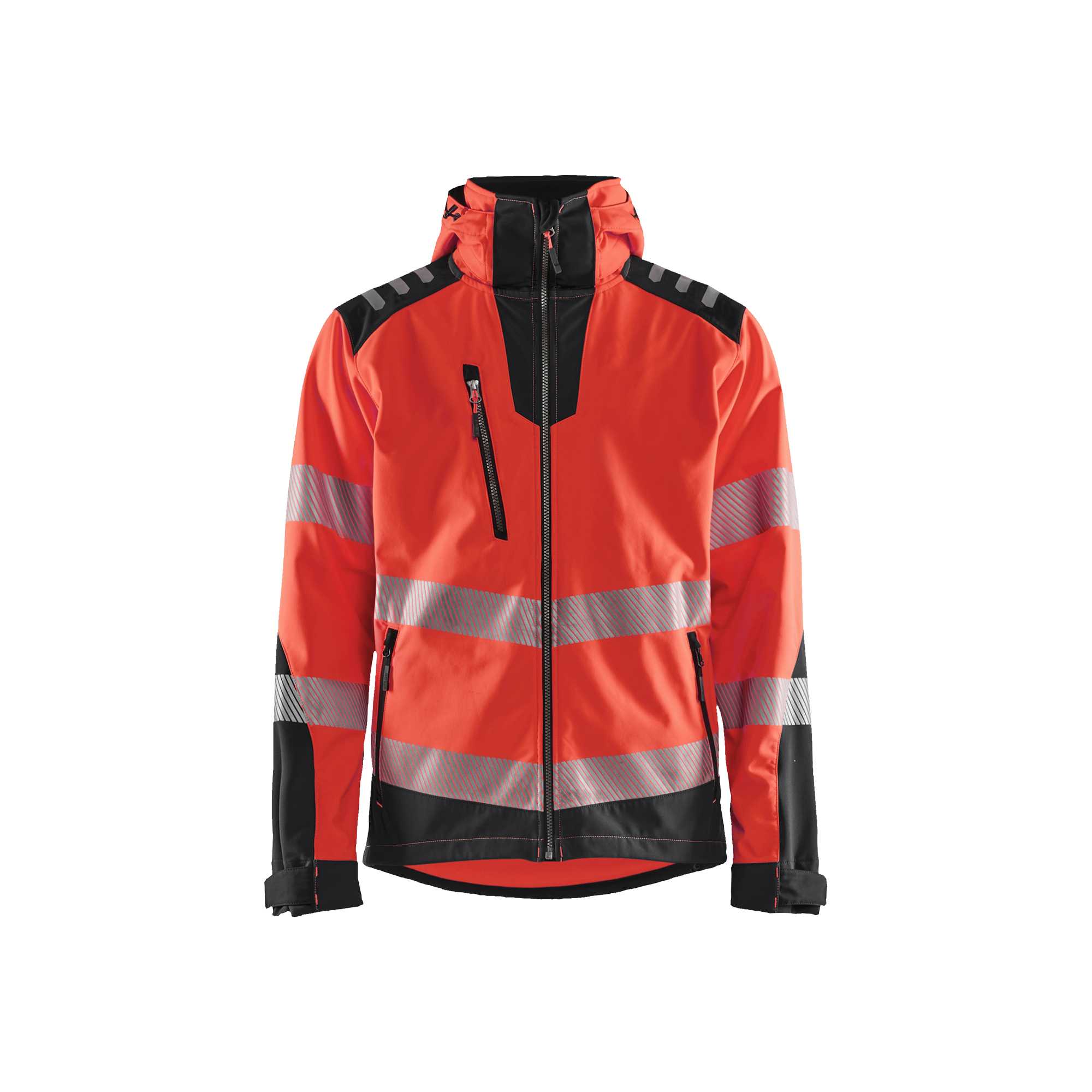 BLAKLADER 44912513 Hi Vis Softshell jacket Hi Vis Reflective Softshell Work Jacket MEN - Waterproof