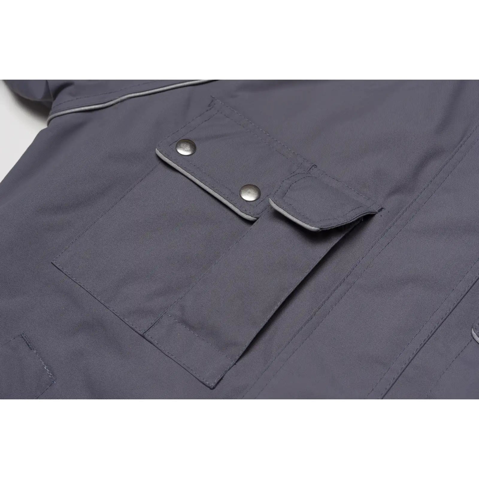 Planam Canvas 320 Winterblouson kornblumenblau/kornblumenblau 4XL kornblumenblau/kornblumenblau - Extra Detailbild