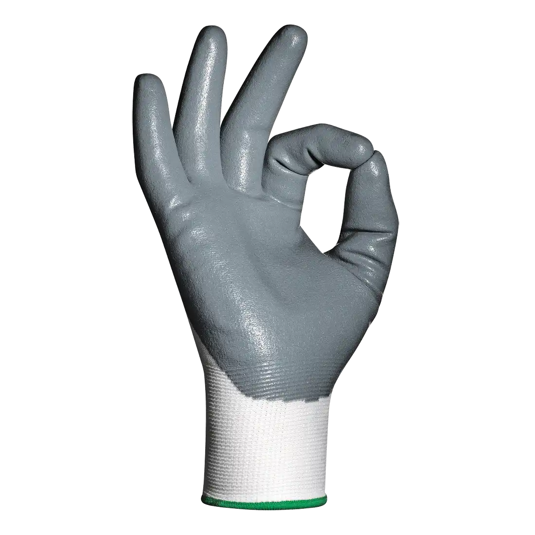 REFLEX GLOVES - Nitrile Foam Palm - Elastic Knit Cuff - High Breathability - Pack of 12 Pieces - Image 1