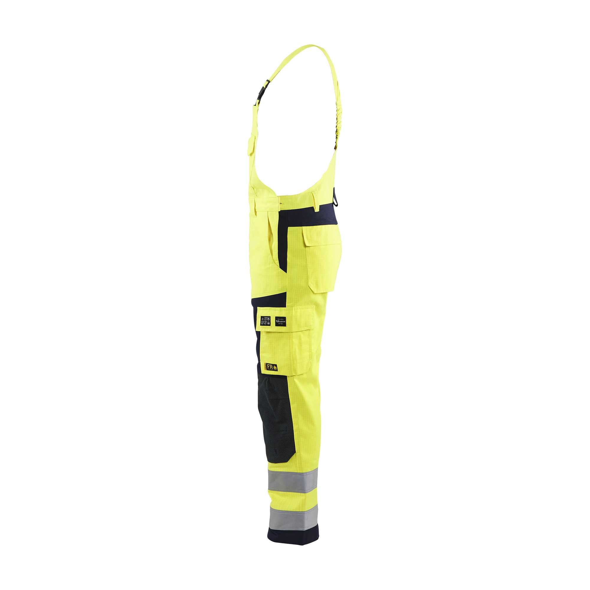 BLAKLADER 26081514 Multinorm Bib Trousers Hi Vis Reflective Men - Antistatic