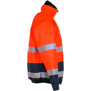 Planam Warnschutz Comfortjacke orange/marine S orange/marine - Produktbild ohne Model