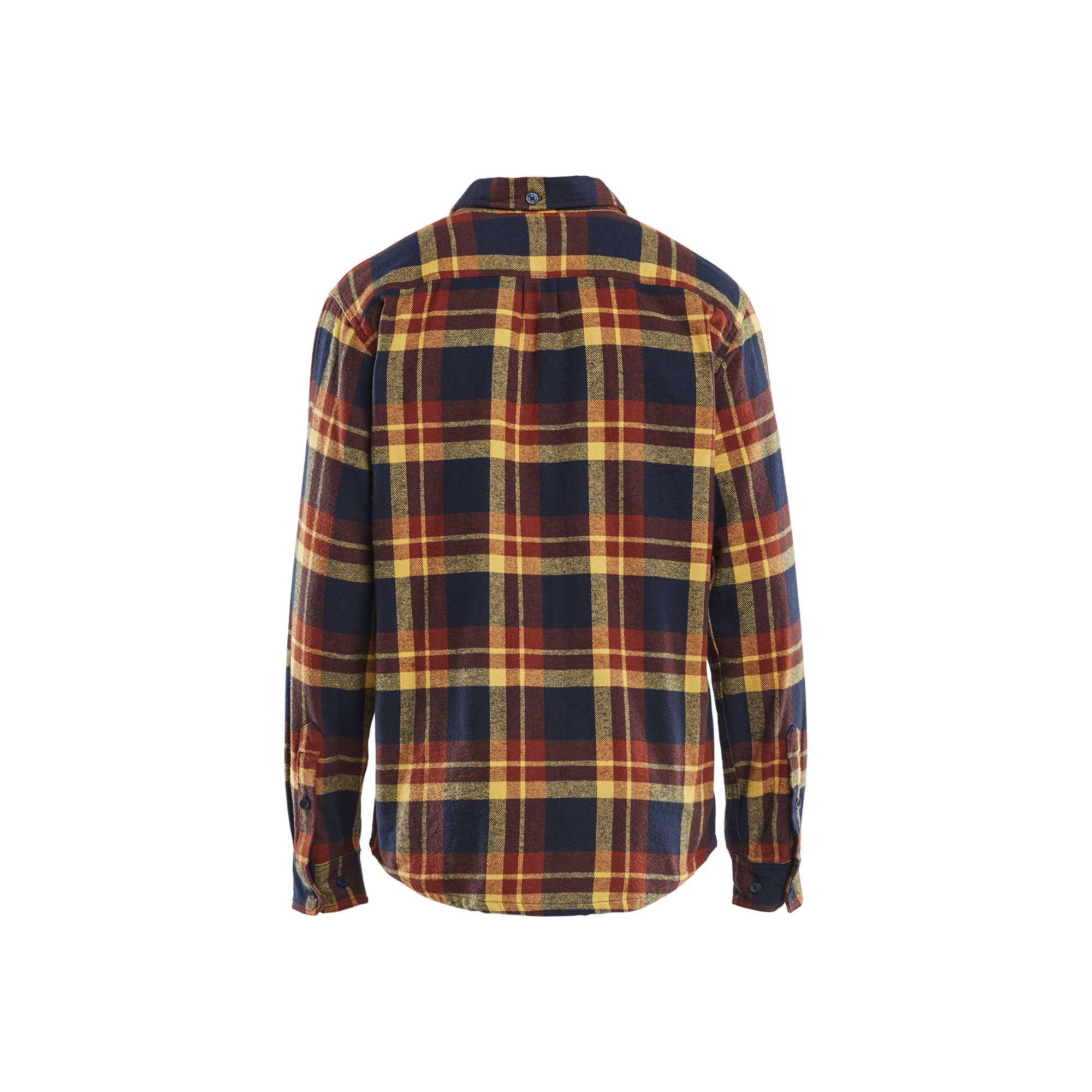 BLAKLADER 32881168 Flannel Shirt Long Sleeve Work Shirt MEN - 100% Cotton