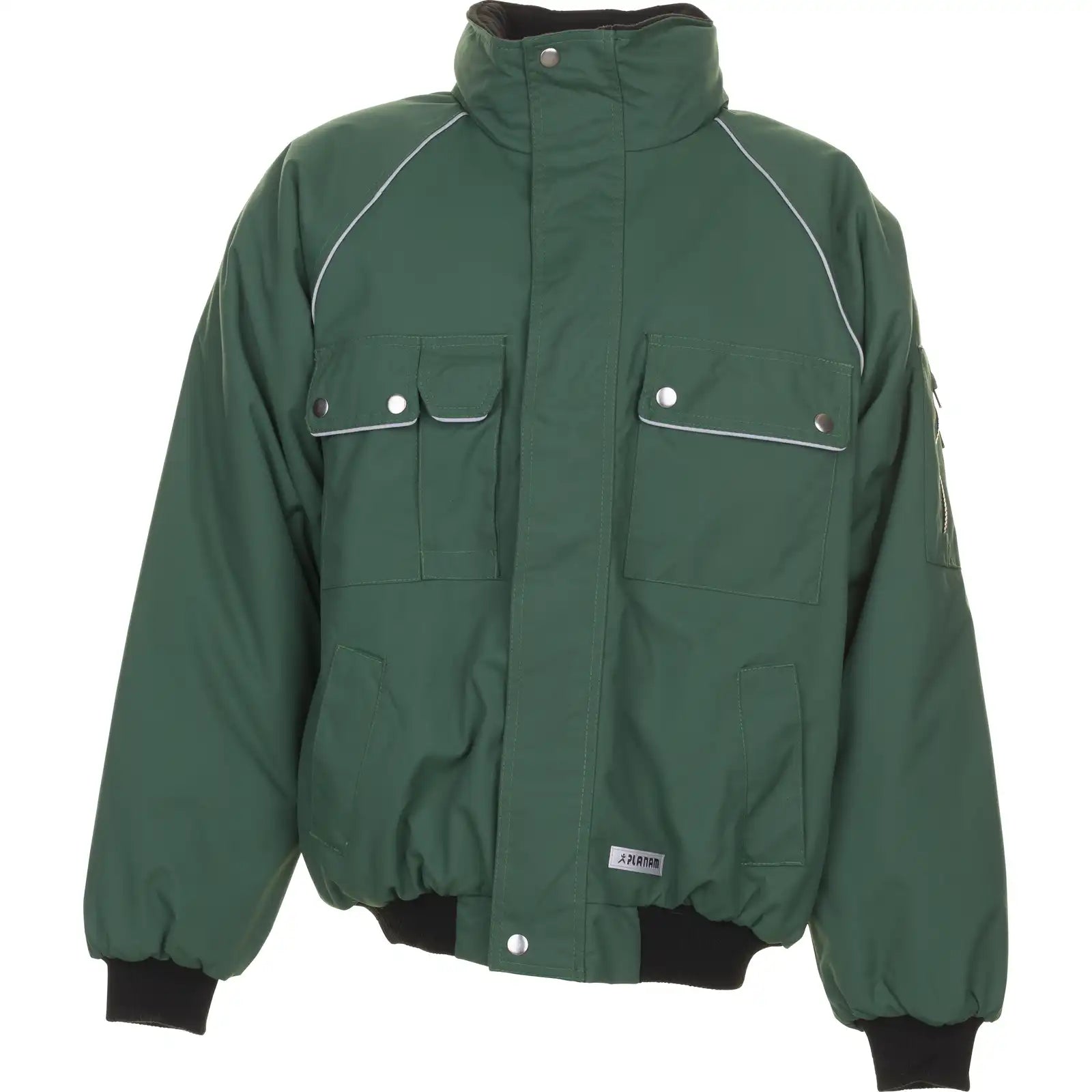 Planam Canvas 320 Winterblouson grün/grün 4XL grün/grün - Vorschaubild
