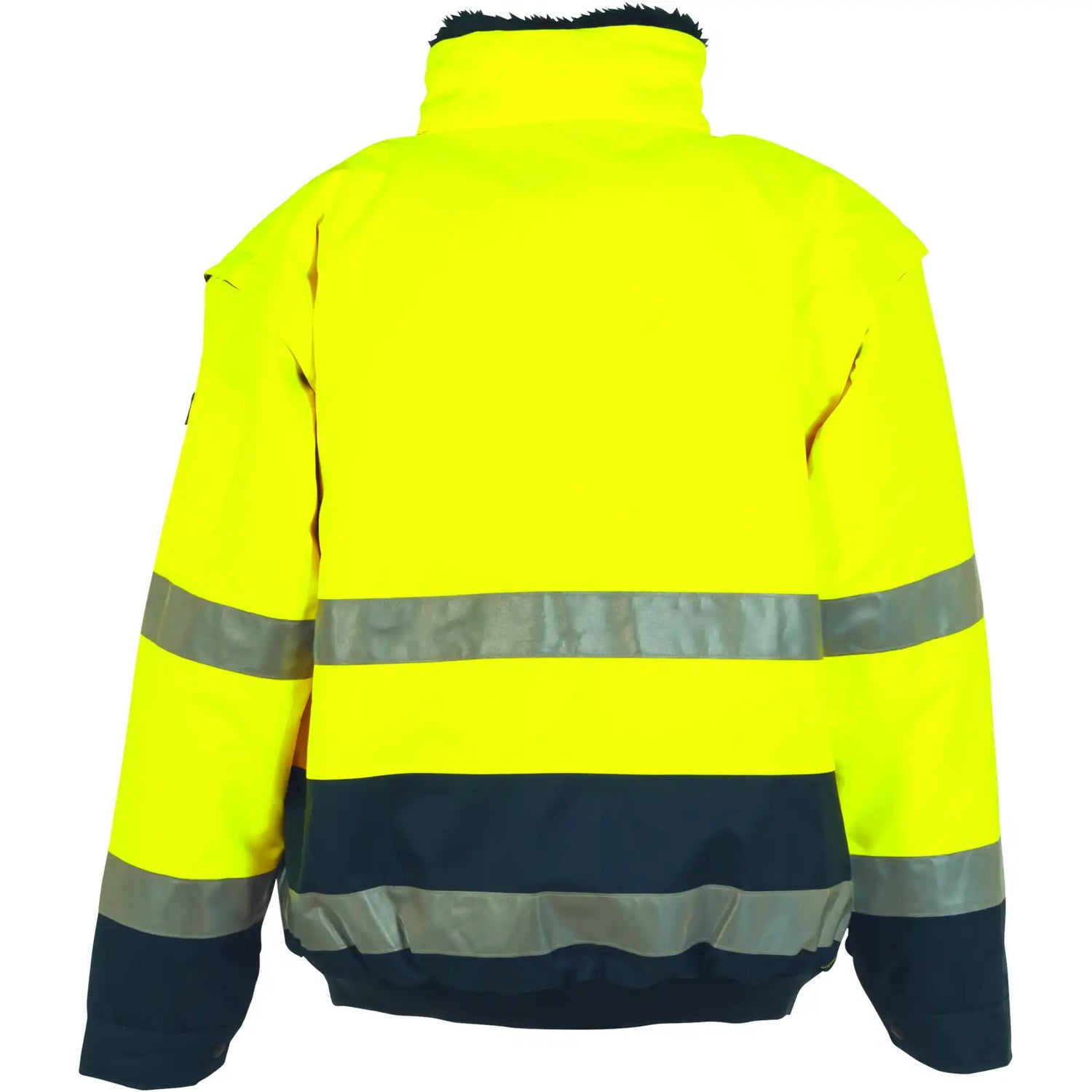 Planam Warnschutz Comfortjacke gelb/marine S gelb/marine - Produktbild ohne Model
