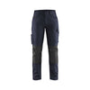 BLAKLADER 71951330 | Women's service trousers with stretch Hi Vis Reflective Work Trousers Women - Ripstop Fabric