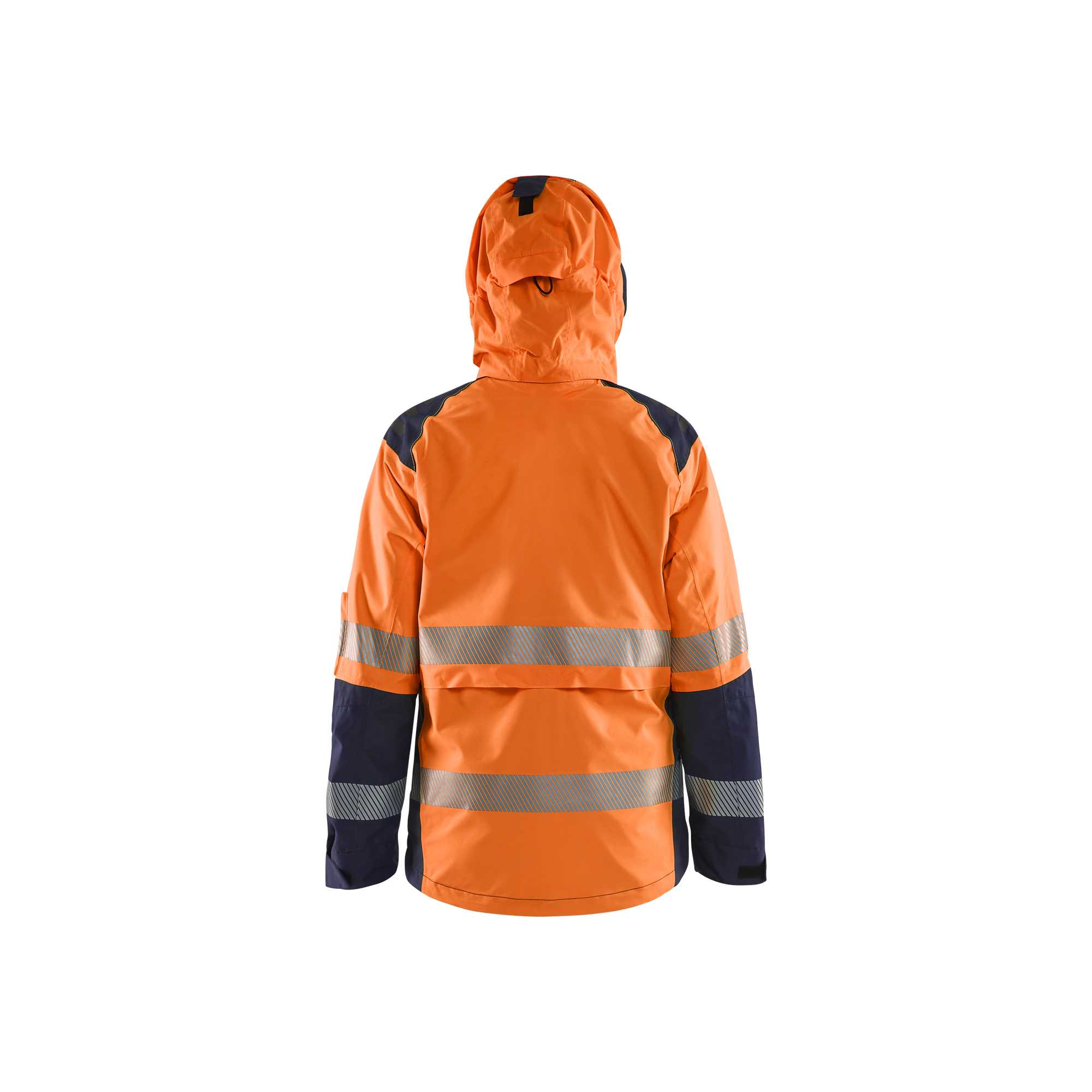 BLAKLADER 44361987 Women’s Hi Vis Shell Jacket Hi Vis Reflective Shell Work Jacket WOMEN - Waterproof