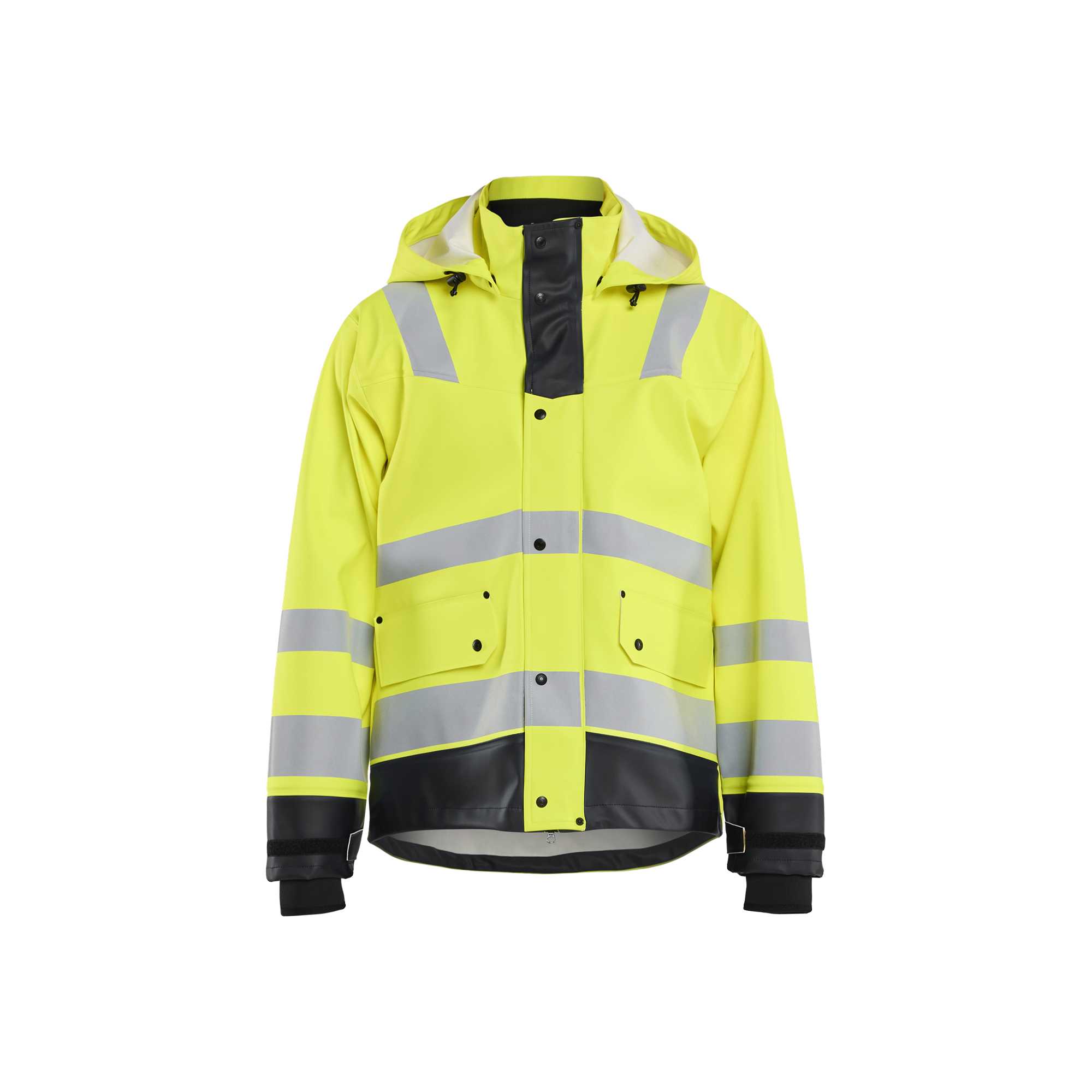 BLAKLADER 43272005 Rain jacket Hi Vis Level 3 Hi Vis Reflective Rain Jacket MEN - Waterproof