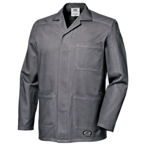 SYMBOL JACKET Workjacket - Breathable Cotton - Triple-Stitched Shoulders - Concealed Button Closure - Image 1