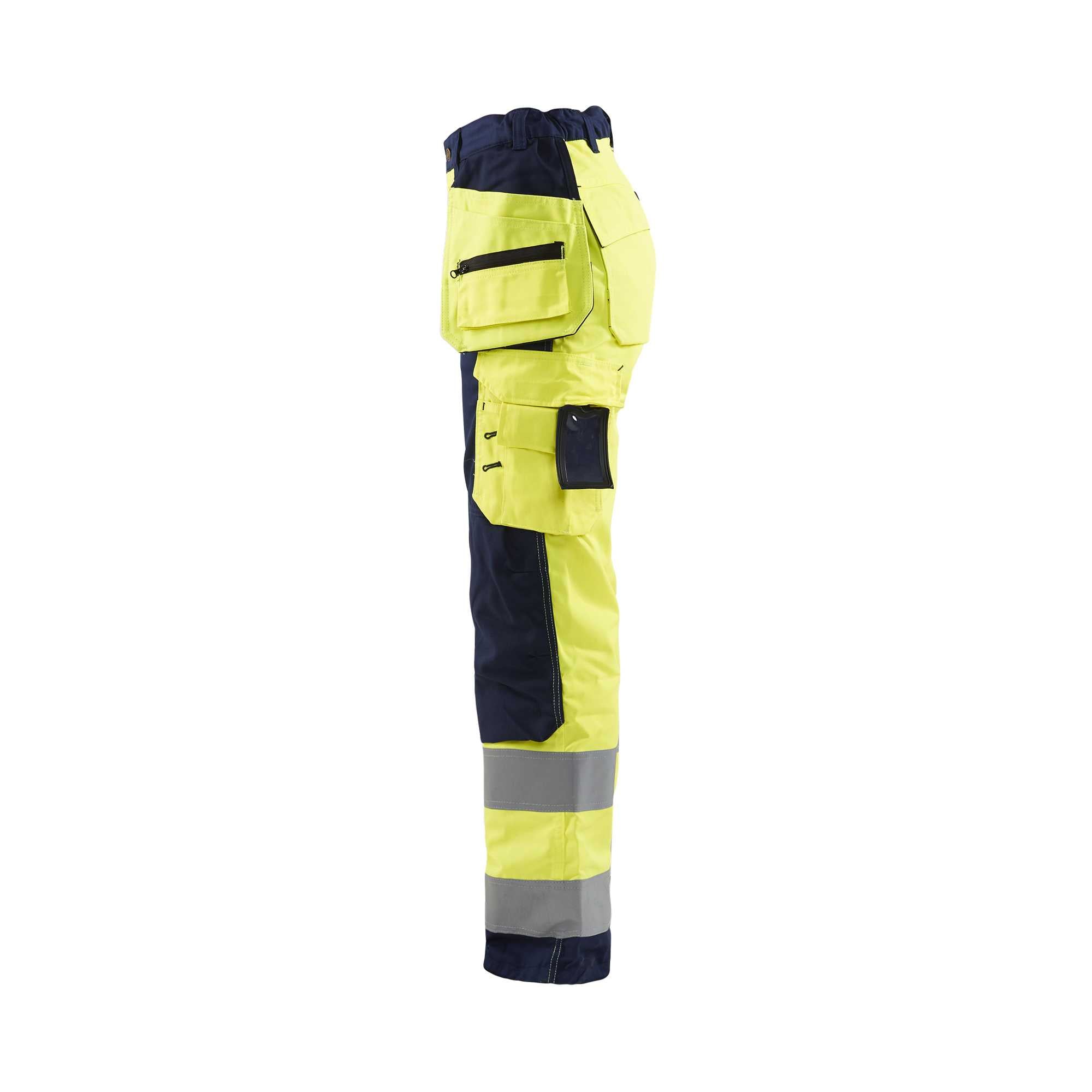 BLAKLADER 71561811 | Dames High Vis broek High Vis Reflecterende Werkbroek Dames - twillstof