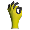 REFILL WORK GLOVES 12 PAIRS - Polyester Knit, Elastic Latex Foam, Seamless Design