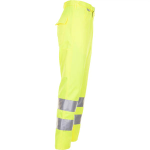 Planam Warnschutz Bundhose uni gelb 102 uni gelb - Produktbild ohne Model