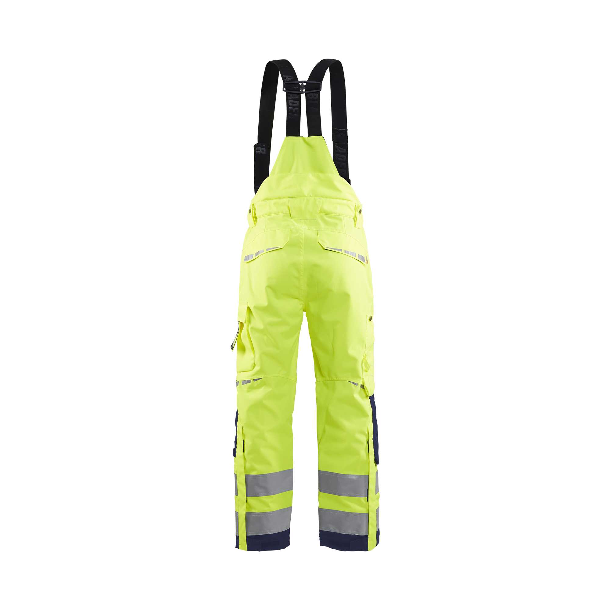 BLAKLADER 18671977 | Hi Vis Shell trousers Hi Vis Reflective Work Trousers Men - Waterproof