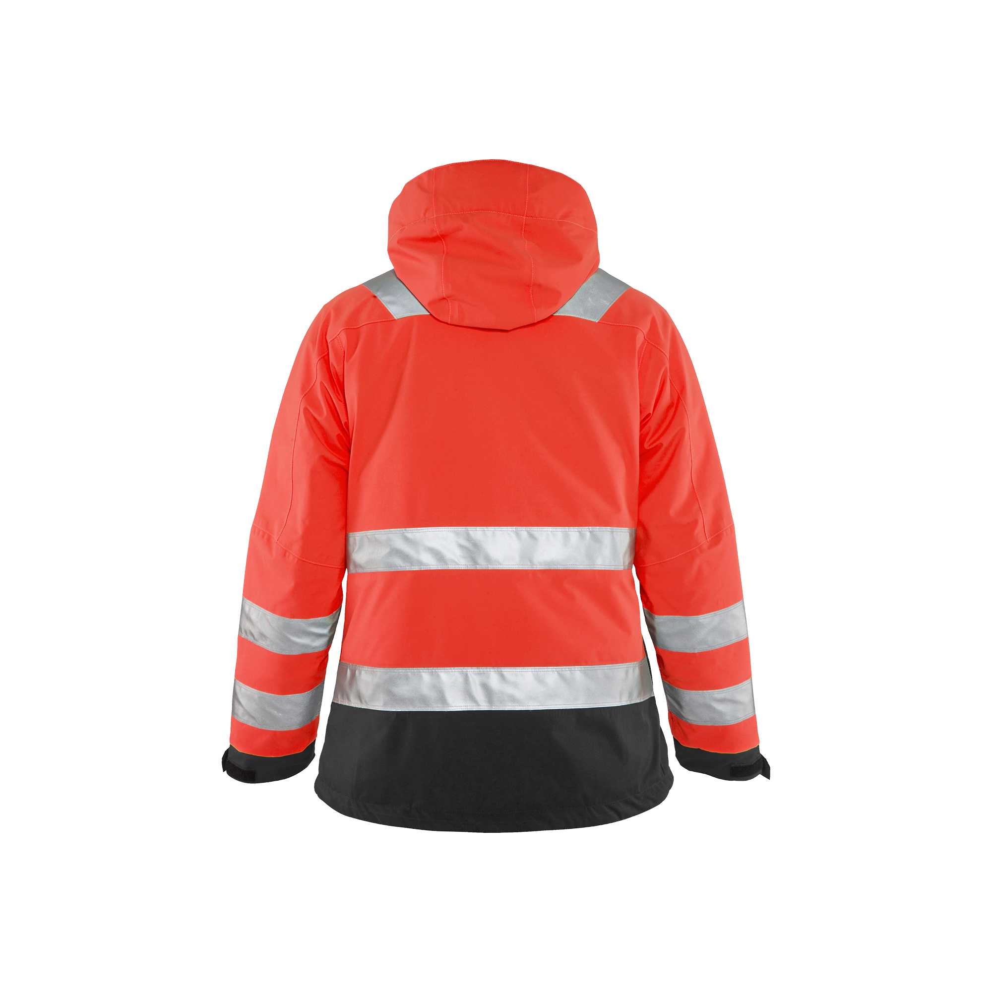 BLAKLADER 48721987 Women's Hi Vis Winter Jacket Hi Vis Reflective Work Jacket WOMEN - Waterproof