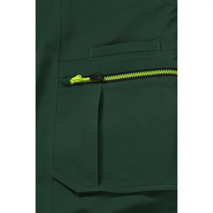 Planam rECOline Latzhose grün/schwarz      102 grün/schwarz - Extra Detailbild