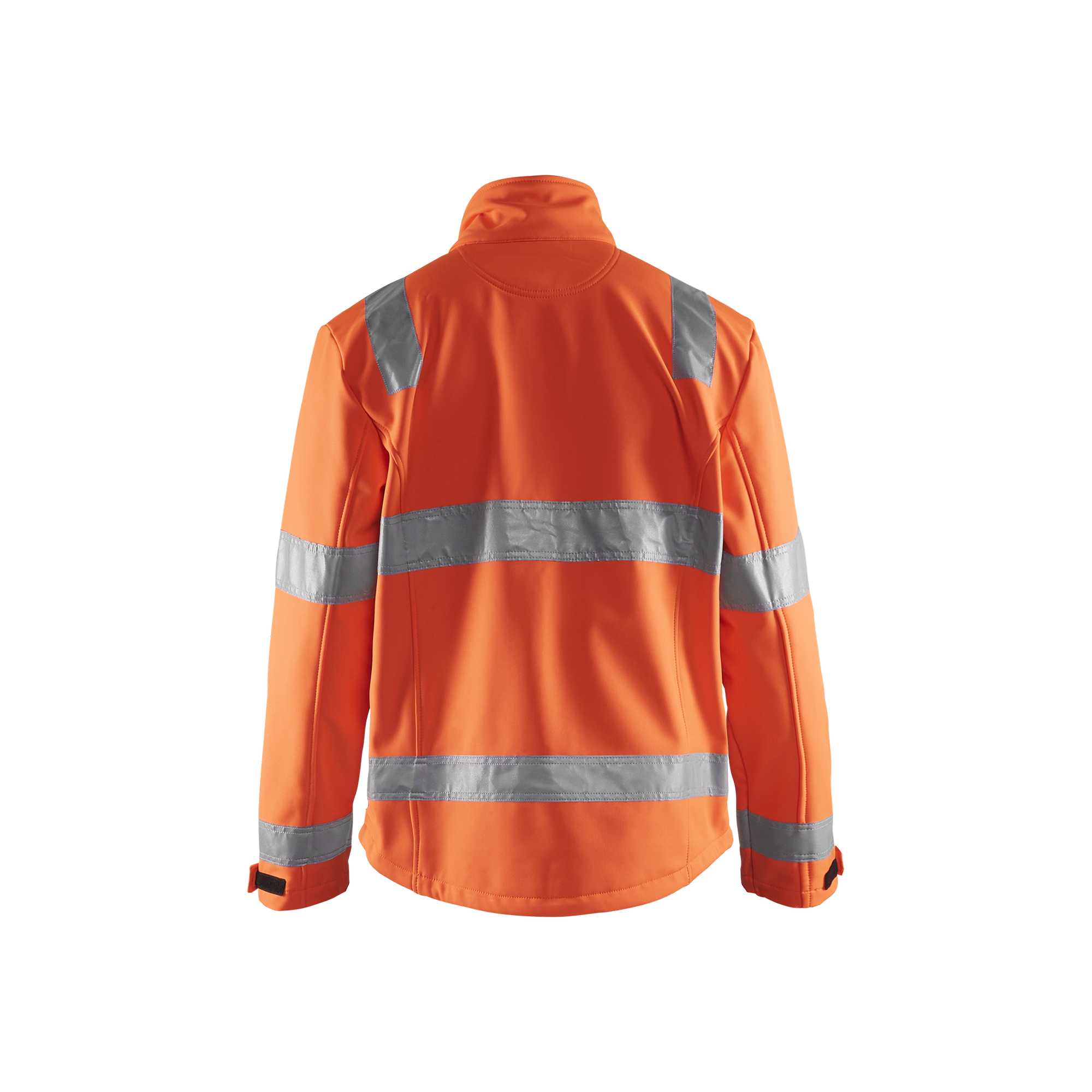 BLAKLADER 48382517 Hi Vis Softshell Jacket Softshell Work Jacket MEN - Waterproof