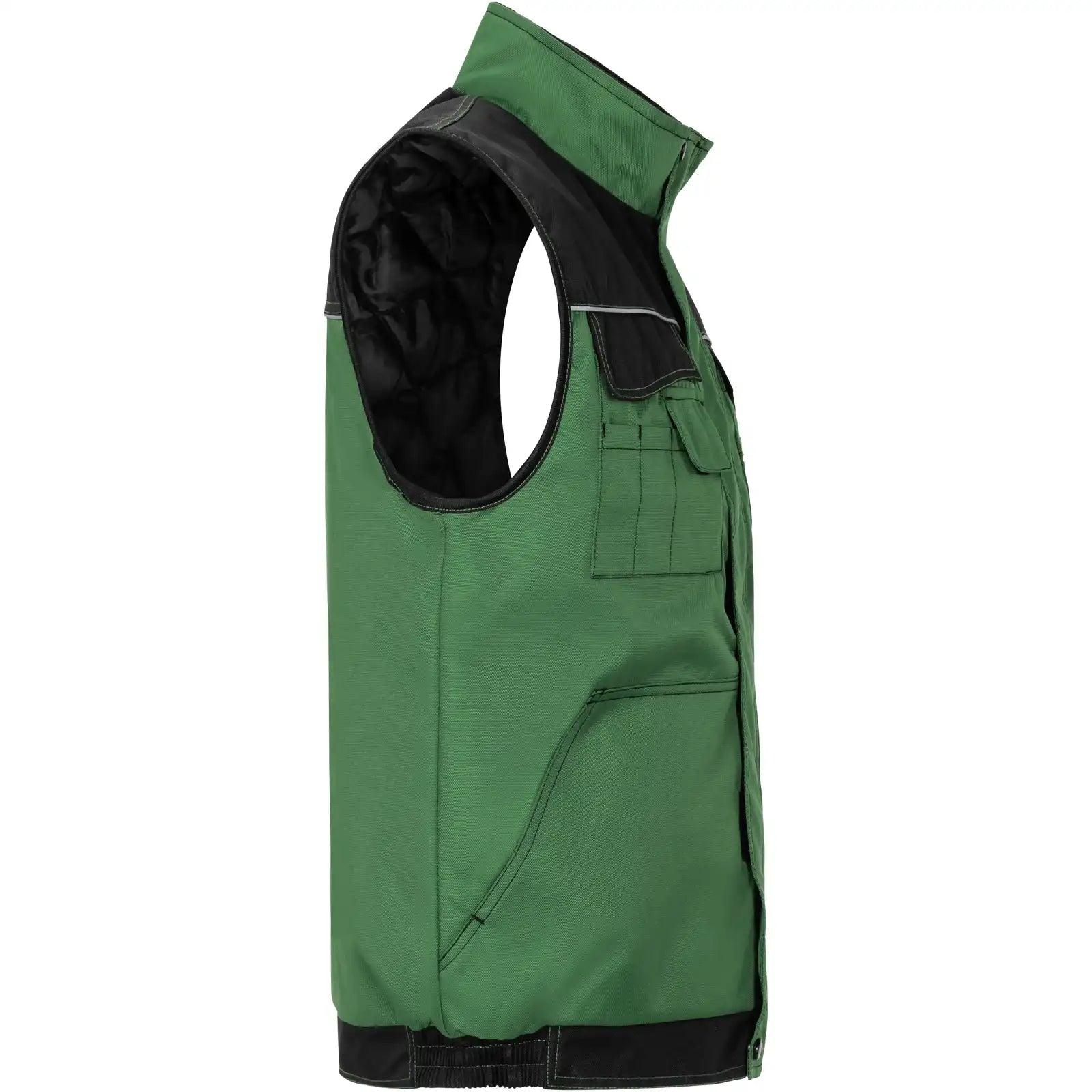 Planam Outdoor Dust Weste farngrün/schwarz S farngrün/schwarz - Produktbild ohne Model