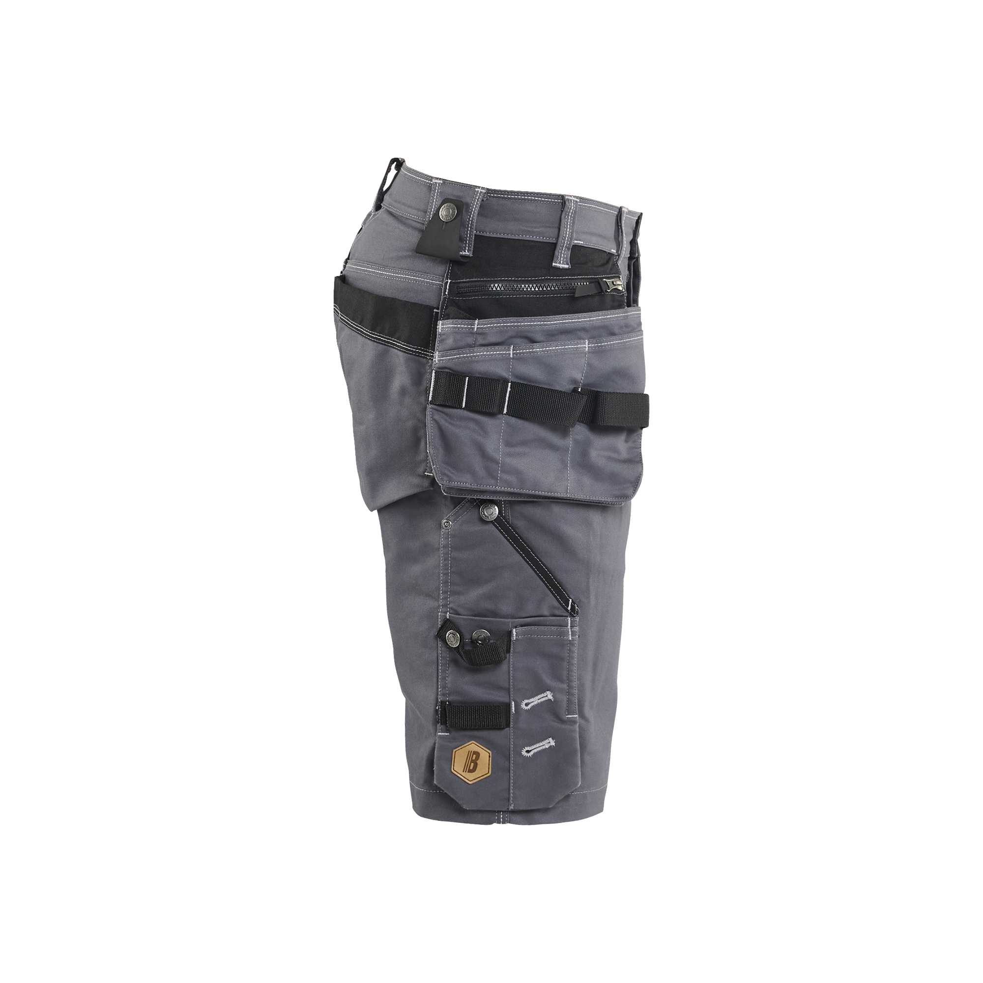 BLAKLADER 19921141 | Craftsman shorts stretch X1900 Work Shorts Men - Cordura Denim