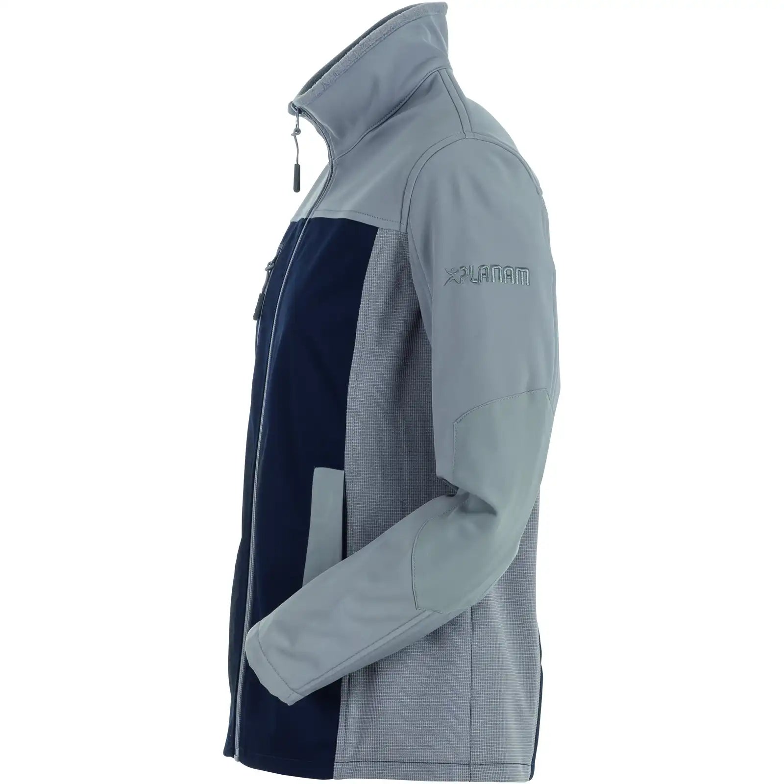 Planam Norit DA Hybridjacke schwarzblau/zink  34 schwarzblau/zink - Produktbild ohne Model