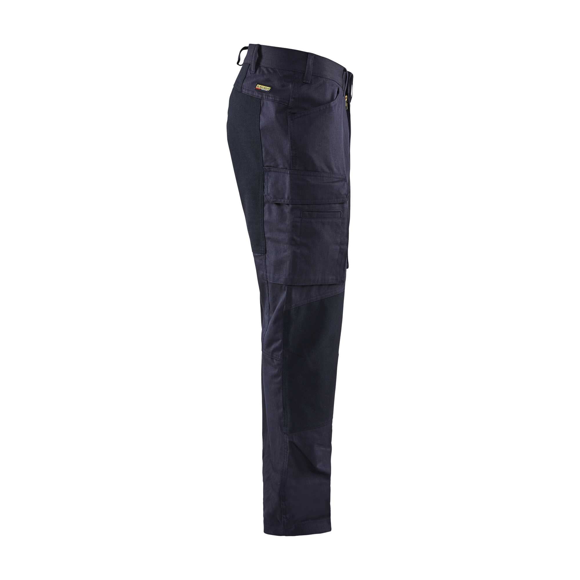 BLAKLADER 14861512 | Pantalon ignifuge inhérent avec stretch Pantalon de travail homme - Tissu Ripstop