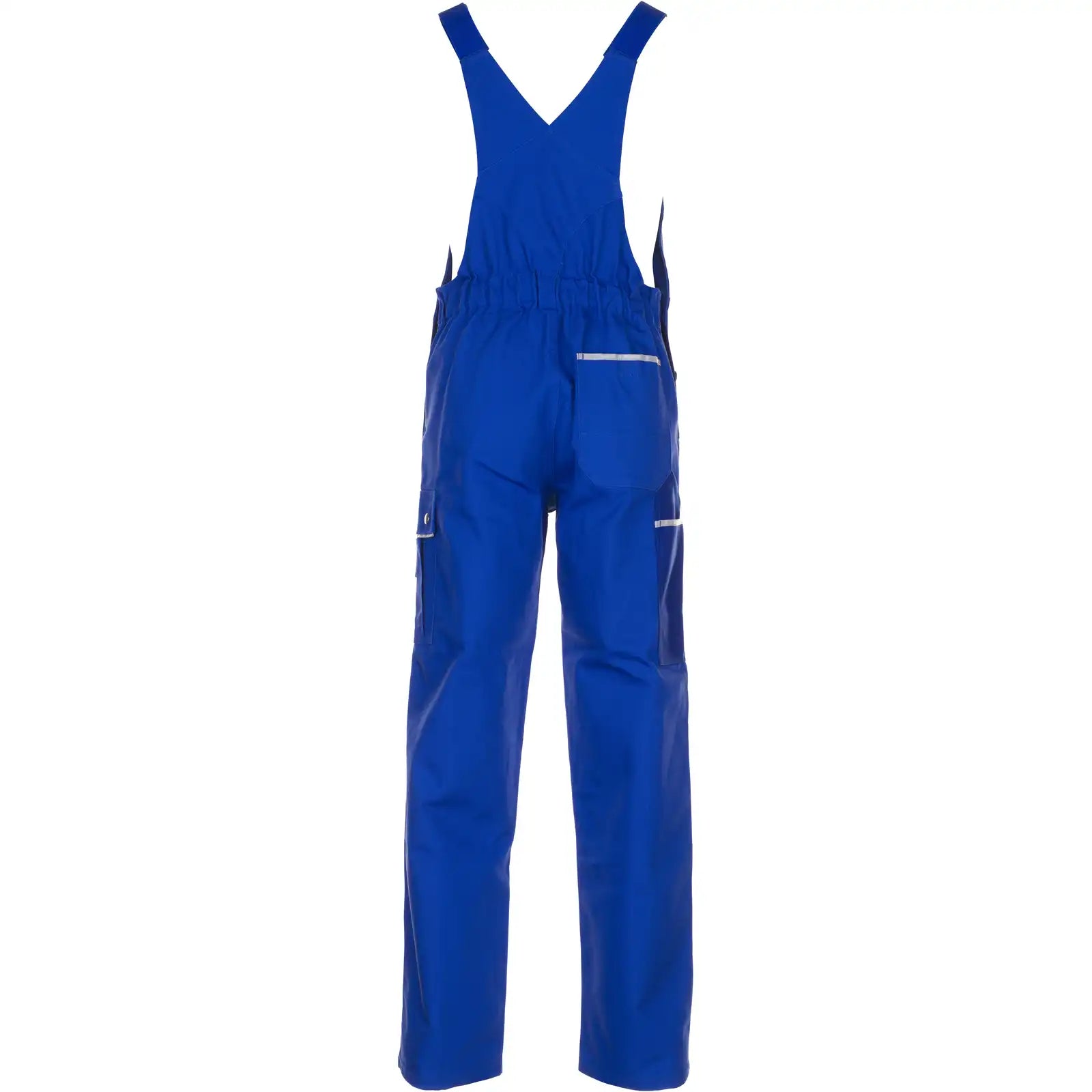 Planam Canvas 320 Latzhose kornblumenblau/kornblumenblau 102 kornblumenblau/kornblumenblau - Produktbild ohne Model