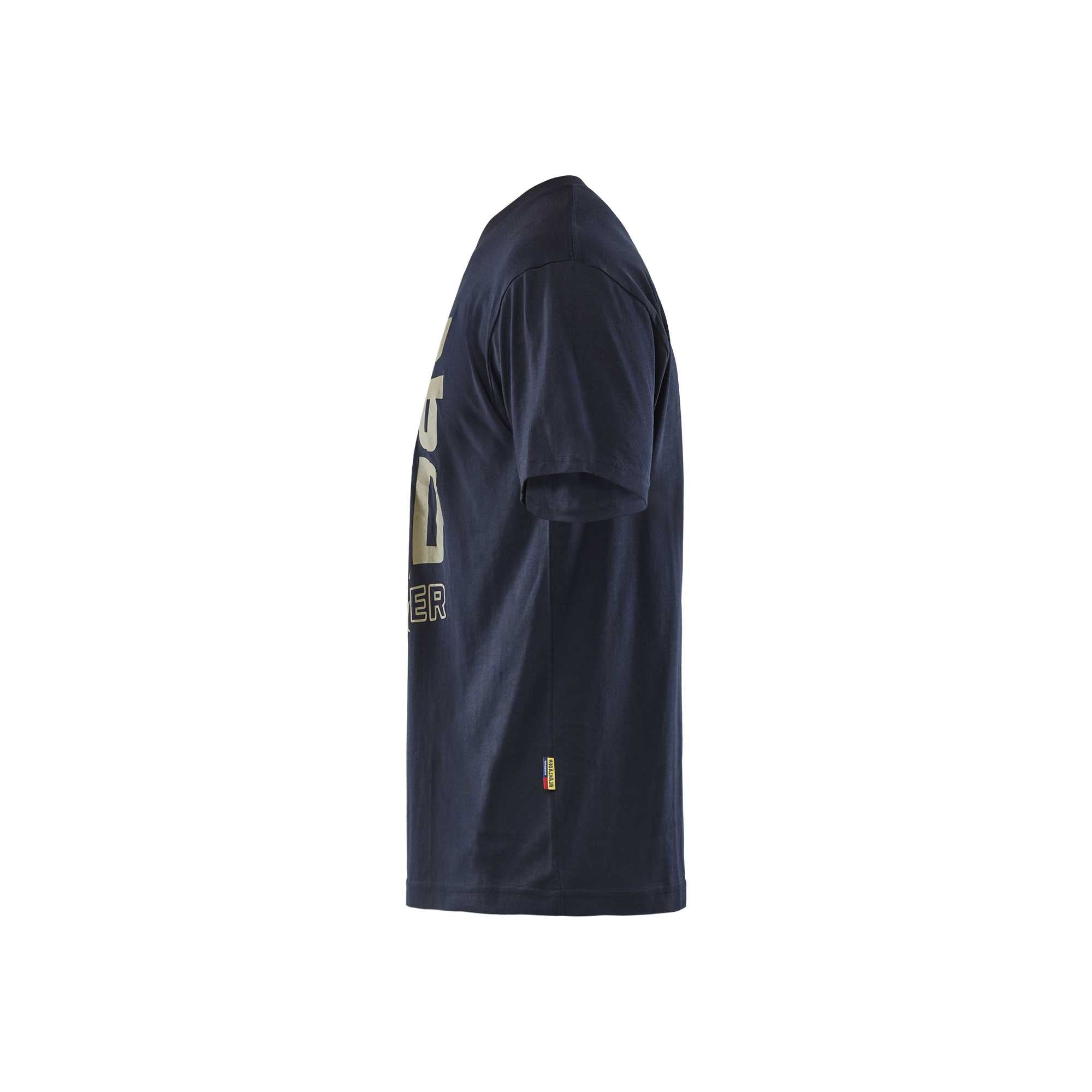 BLAKLADER 94211042 T SHIRT GRIT AND GRIND Kurzarm-Arbeits-T-Shirt HERREN - 100% Baumwolle