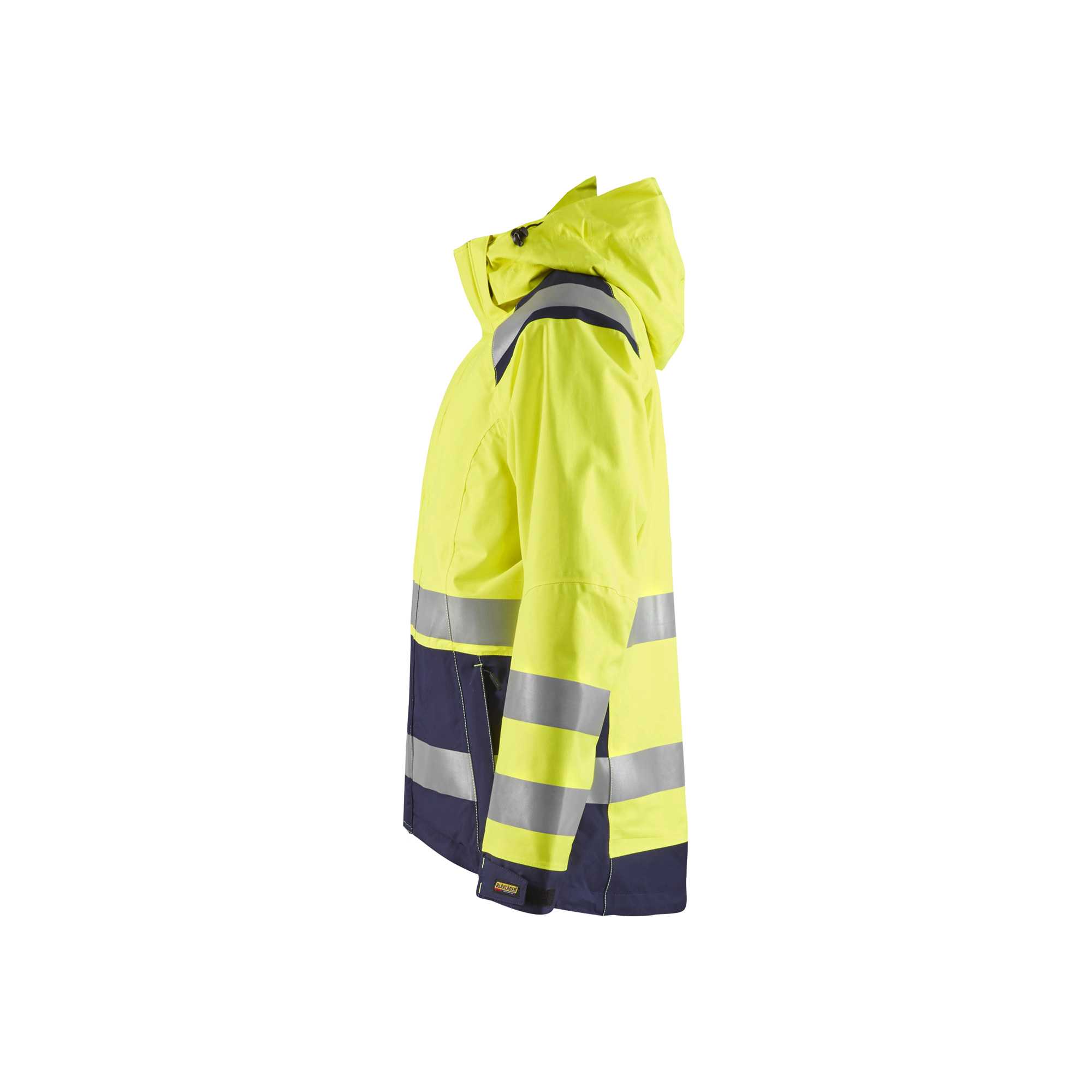 BLAKLADER 49041987 Women's Hi Vis Shell Jacket Hi Vis Reflective Shell Work Jacket WOMEN - Waterproof