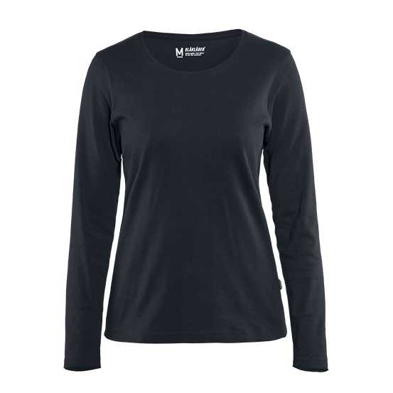 BLAKLADER 33011032 Women's Long Sleeved T Shirt Long Sleeve Work T-Shirt WOMEN - 100% Cotton