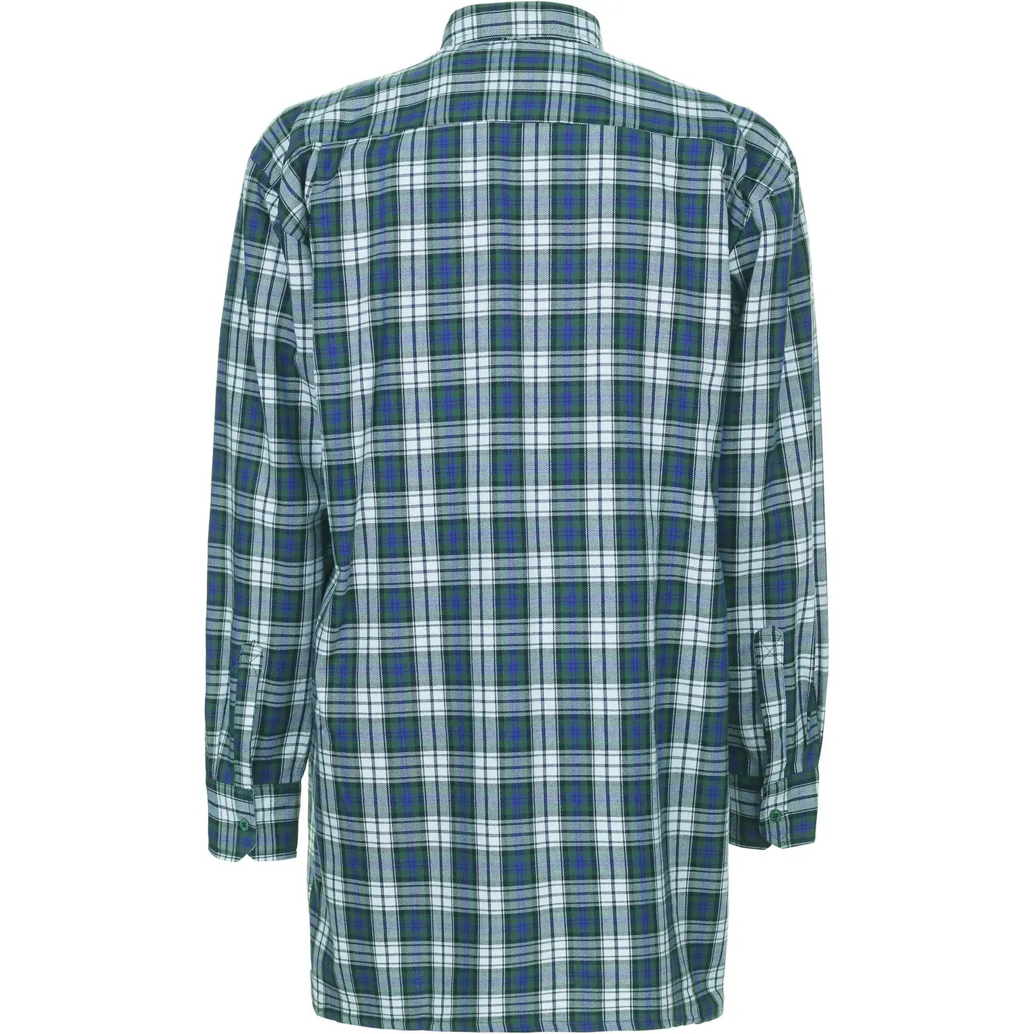 Planam Hemden Flanell-Hemd 2001 grün kariert 37/38 grün kariert - Produktbild ohne Model