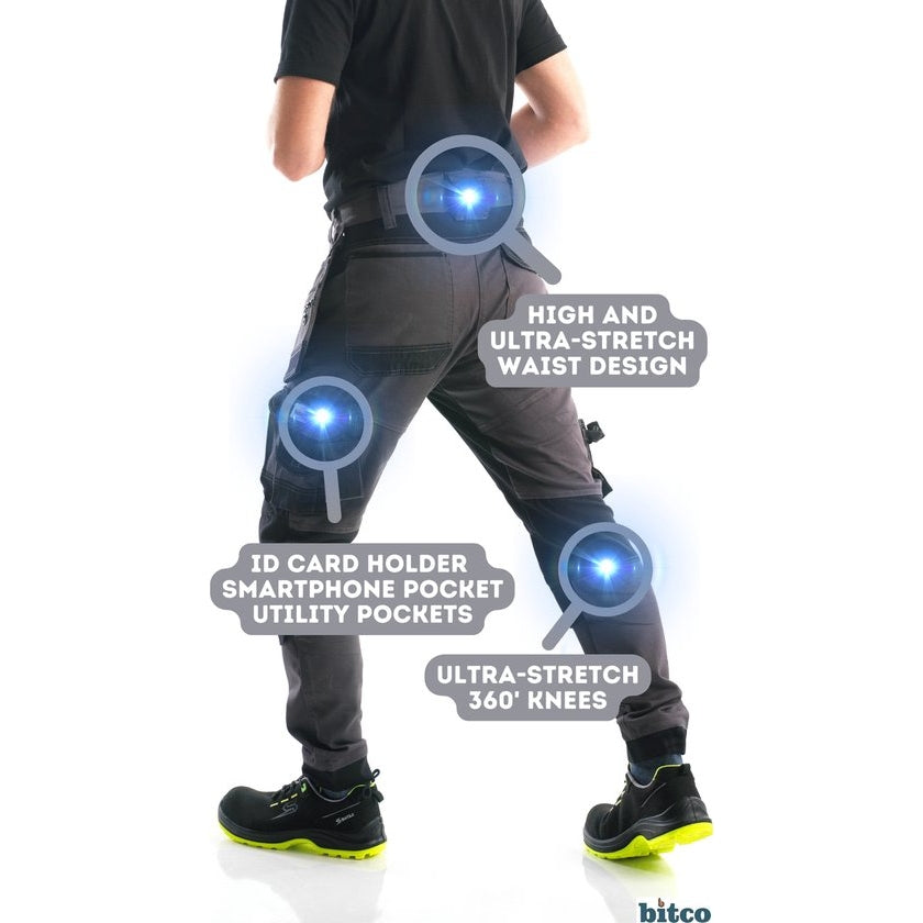 BITCO GARONNE Work Pants - Water-Repellent - Oil-Repellent - Reinforced with CORDURA® - Image 26