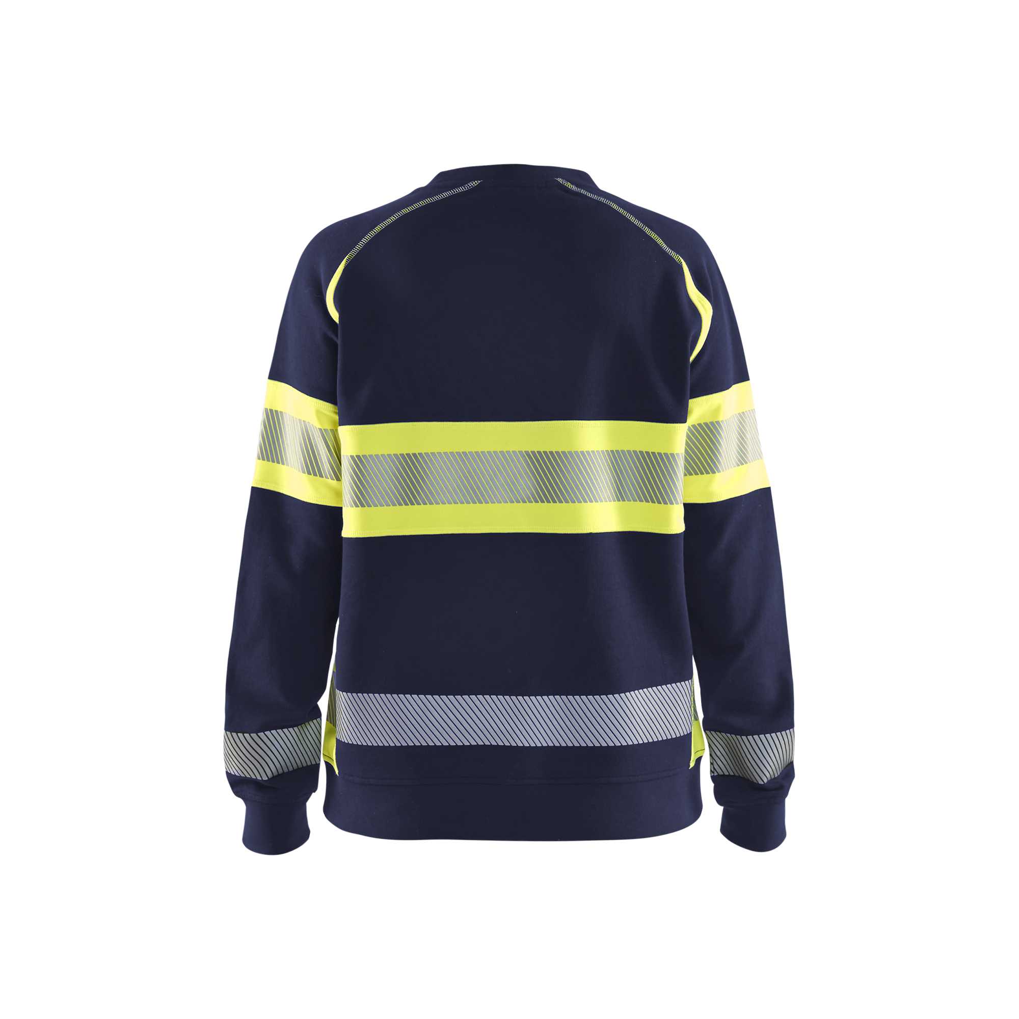 BLAKLADER 34091158 Hi Vis Reflective Sweatshirt WOMEN - 100% Cotton