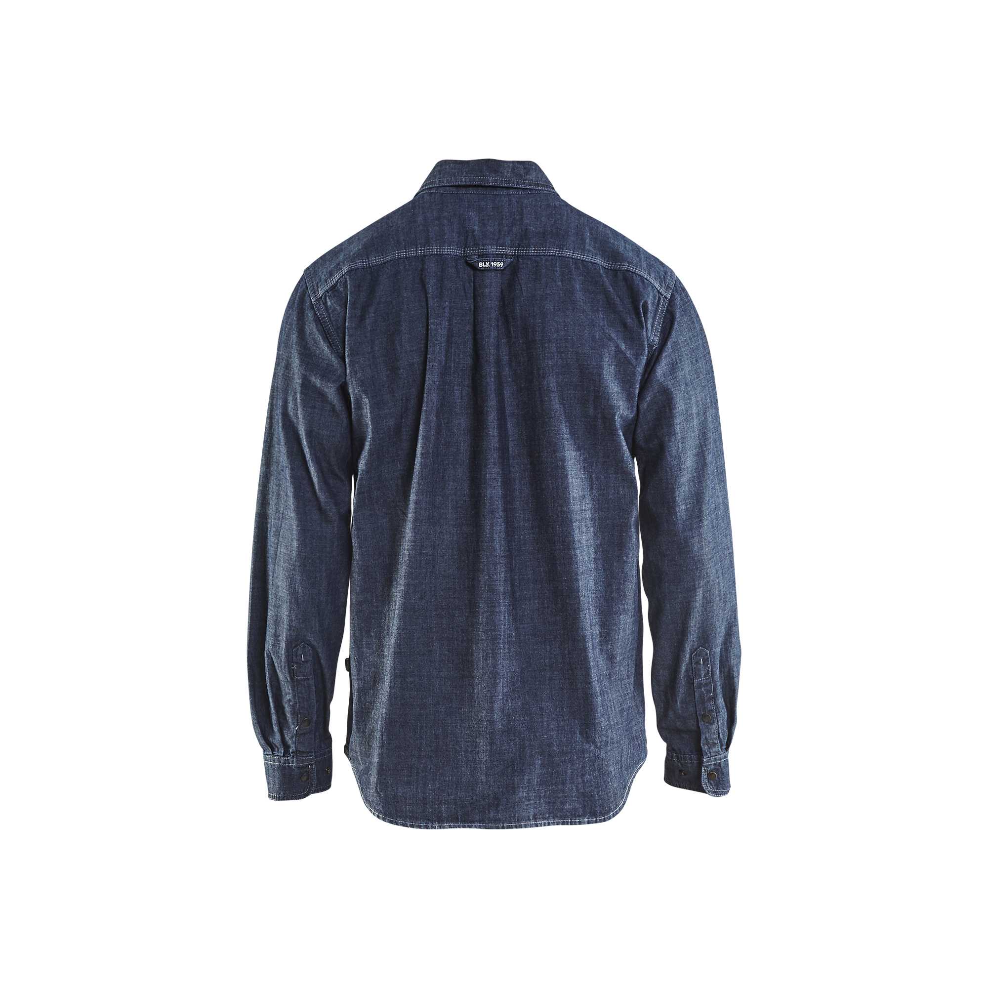 BLAKLADER 32951129 Denim Shirt Long Sleeve Work Shirt MEN - 100% Cotton