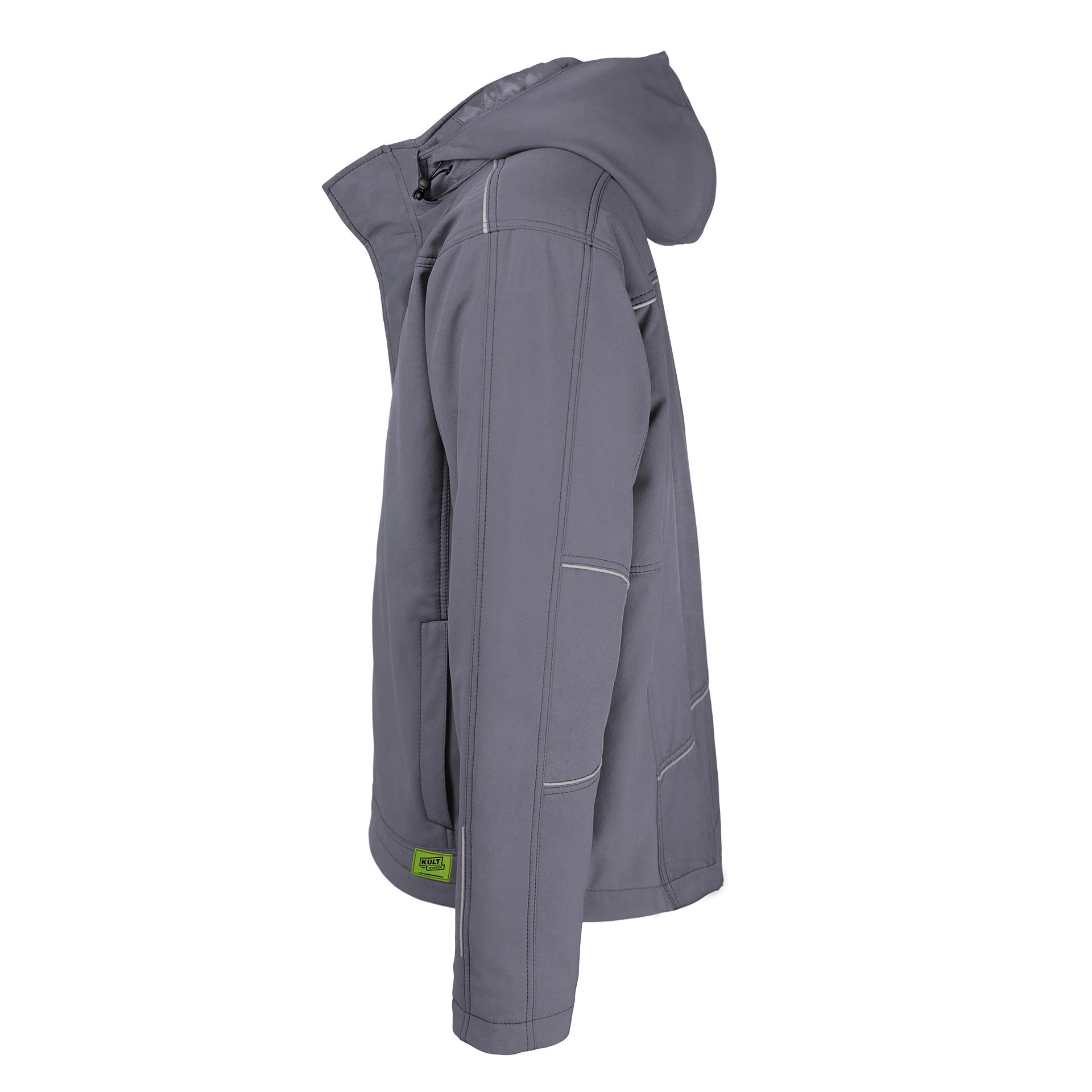 TMG Kult Worker Softshell winter jacket light grey - KW-230055_Winterjacke_mittelgrau_seite_1920x1920