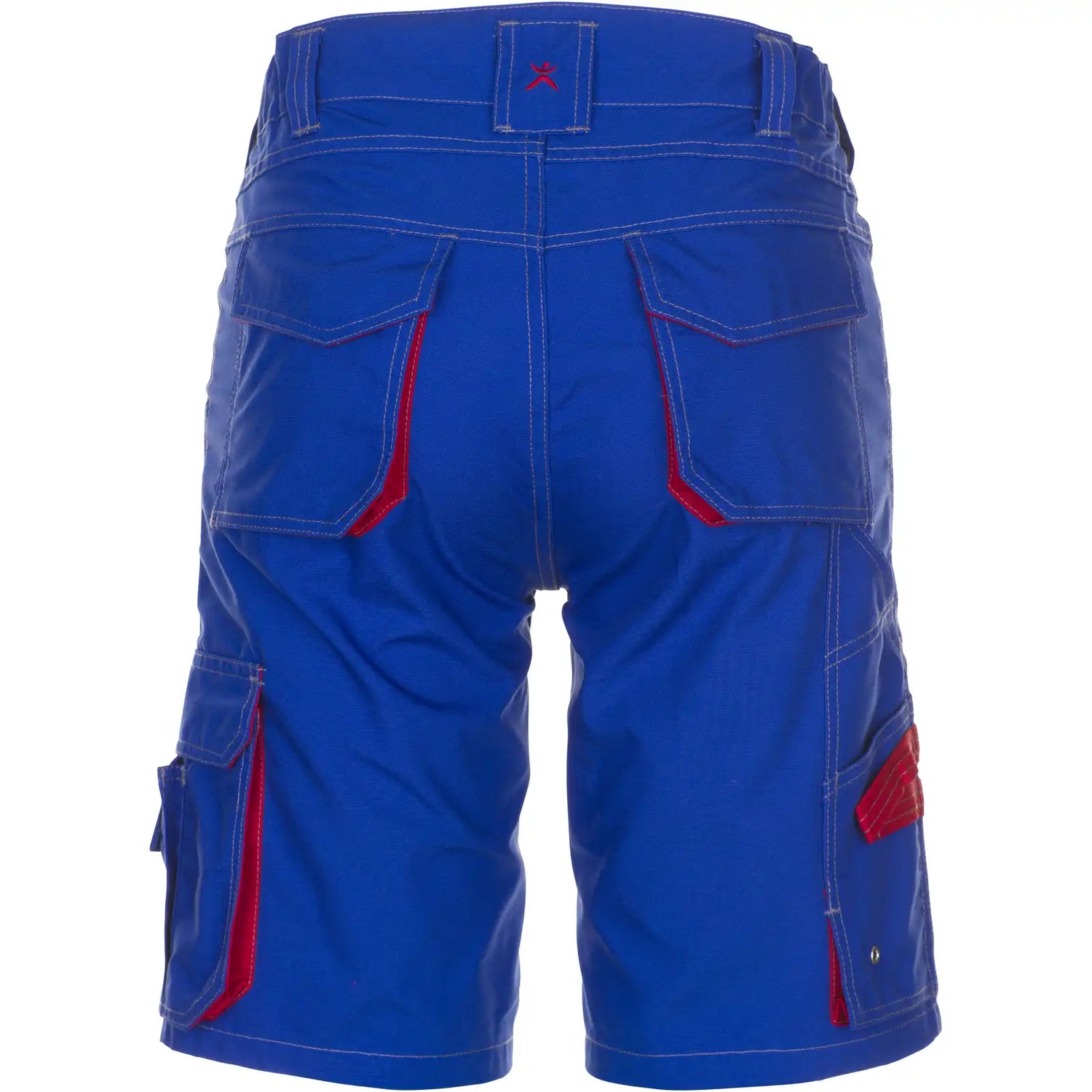 Planam Basalt Shorts kornblumenblau/rot S kornblumenblau/rot - Produktbild ohne Model