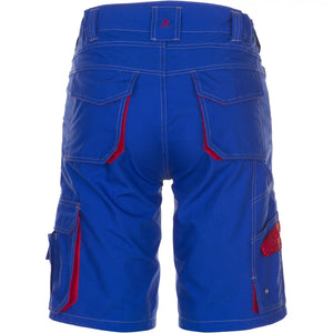 Planam Basalt Shorts kornblumenblau/rot S kornblumenblau/rot - Produktbild ohne Model