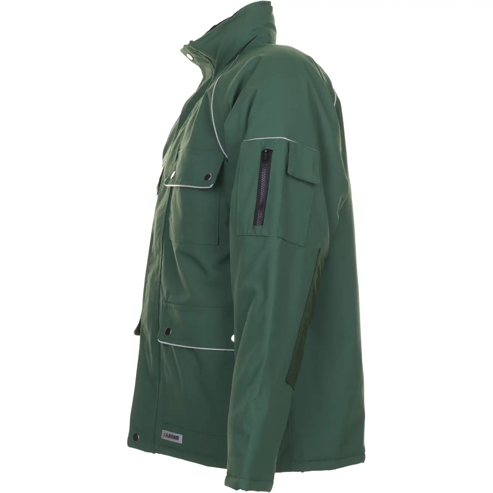 Planam Canvas 320 Winterparka grün/grün 4XL grün/grün - Produktbild ohne Model