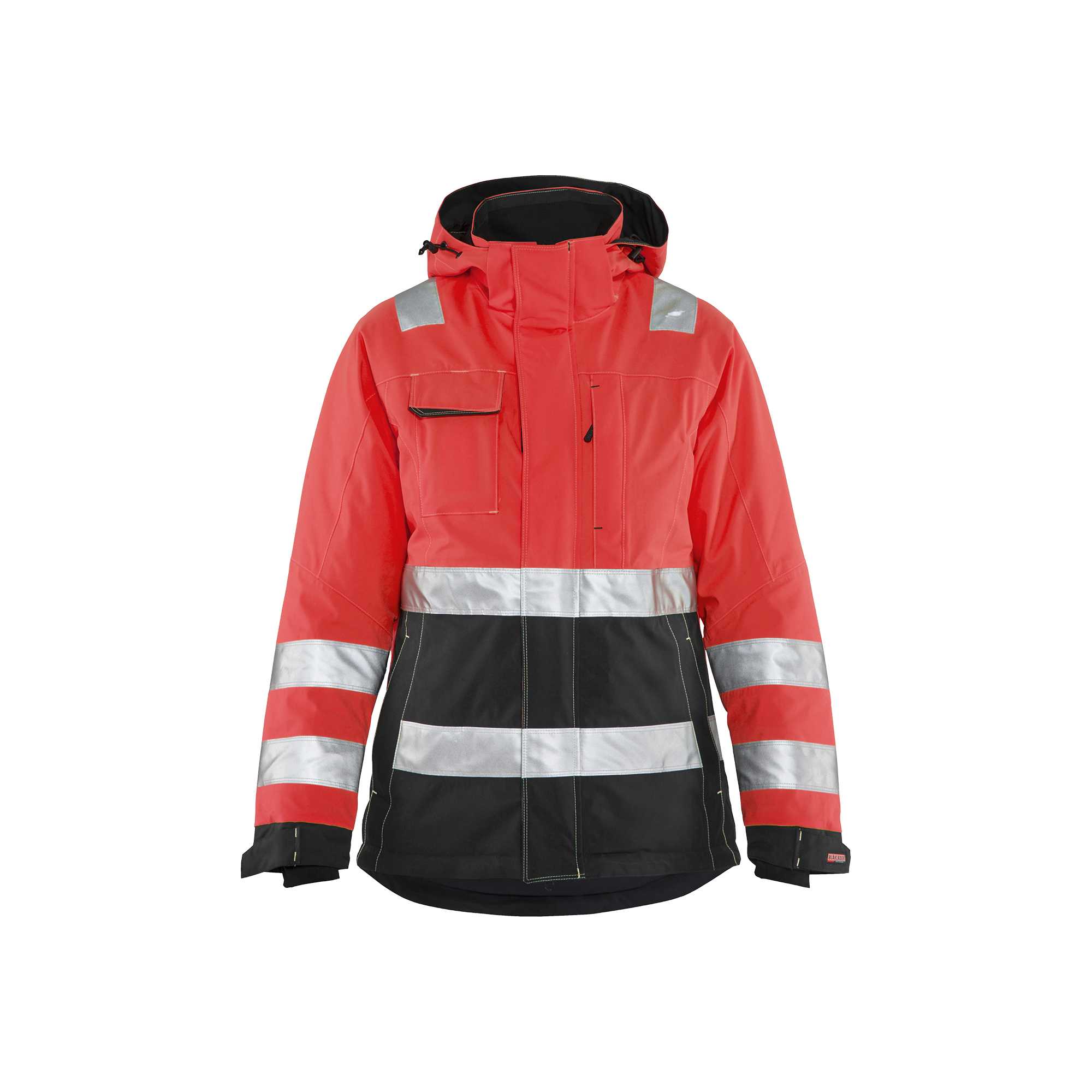 BLAKLADER 48721987 Women's Hi Vis Winter Jacket Hi Vis Reflective Work Jacket WOMEN - Waterproof