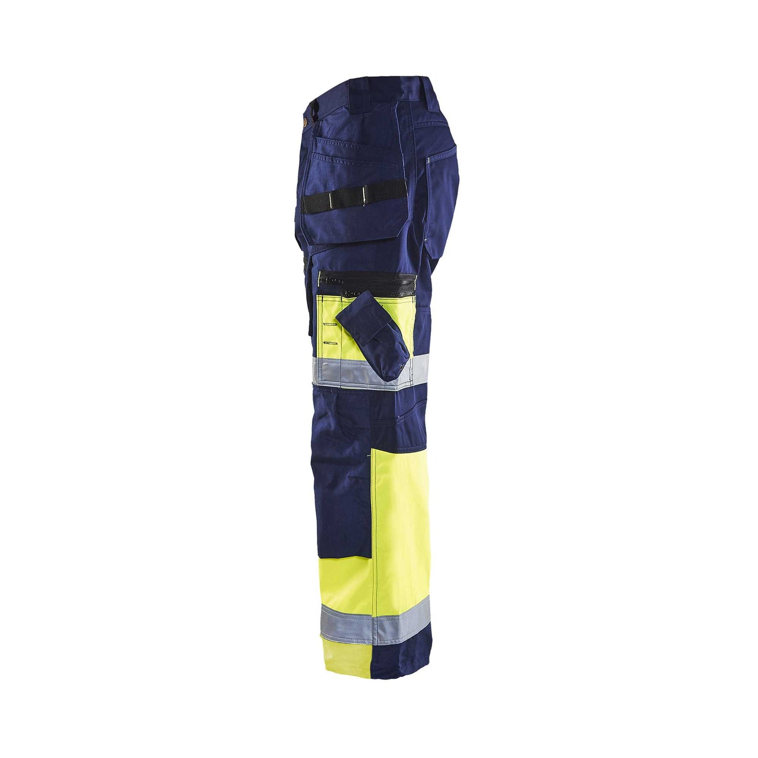BLAKLADER 15081860 High Vis broek X1500 High Vis Reflecterende Werkbroek Heren - Twillstof
